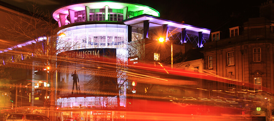 Light Trails & Night Photography in Nottingham