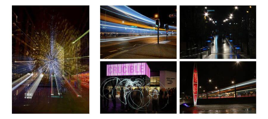 Light Trails & Night Photography in Sheffield